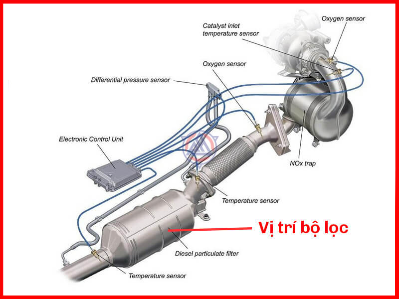Cắt Khí Thải Xe Đầu Kéo Mỹ